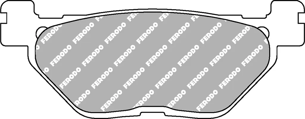 Ferodo FDB 2156 ST Plaquette de Frein Sinter Haute Performance Moto