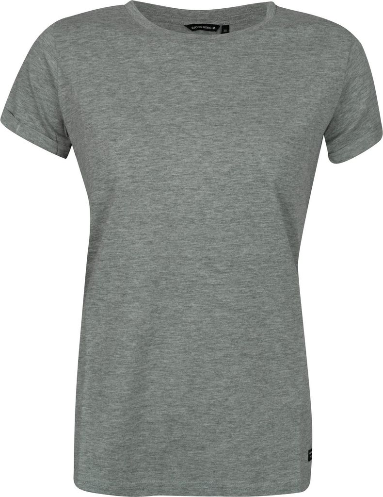 Björn Borg - Damen - Freya T-Shirt - Grau - Gr. 38