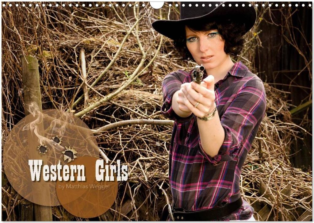 Western Girls (Wandkalender 2026 DIN A3 quer), CALVENDO Monatskalender