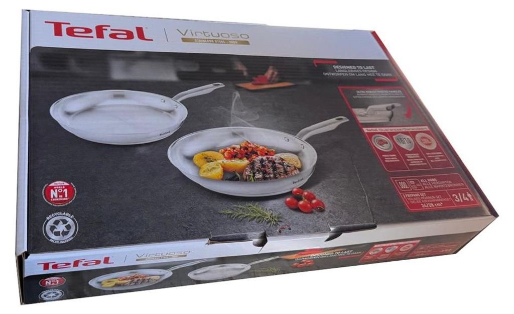 Tefal Virtuoso 2-teiliges Pfannenset 24 + 28 cm, Pfannen Produktbild 