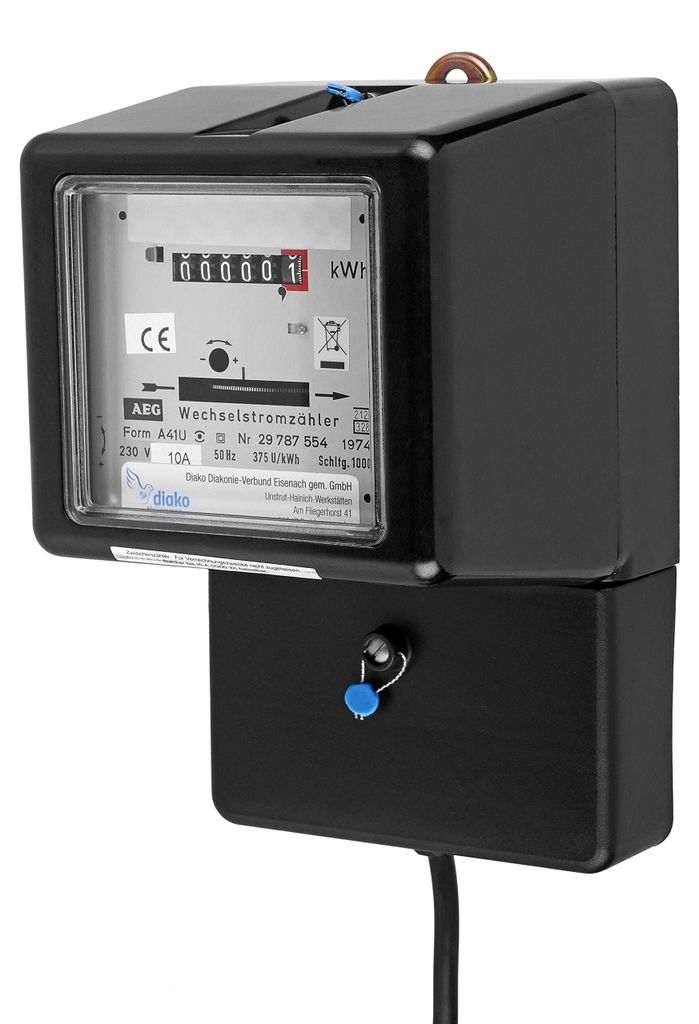 REV Strommessgerät, Zwischenzähler mit Stecker für Produktbild 