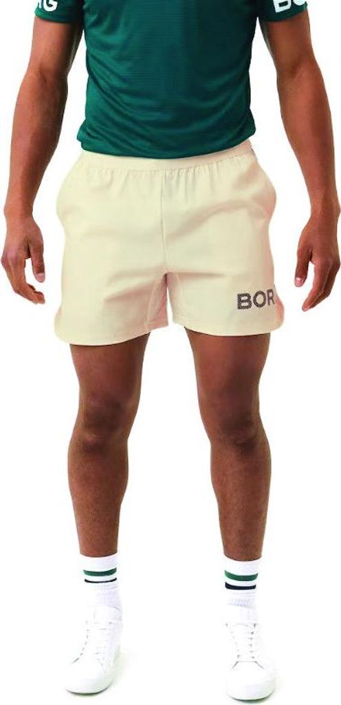 Björn Borg - Herren - Borg Shorts - Beige/Grün - Gr. XXL