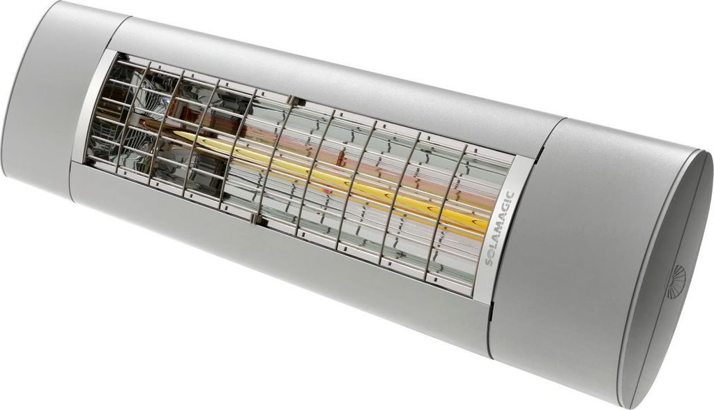 Solamagic D2 Infrarot-Dunkelstrahler 2000 W Heizstrahler mit Dimmung Wand/Decke