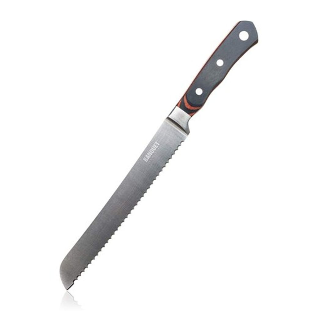 BANKETT-Messer auf Brot KONTUR 33,5 cm