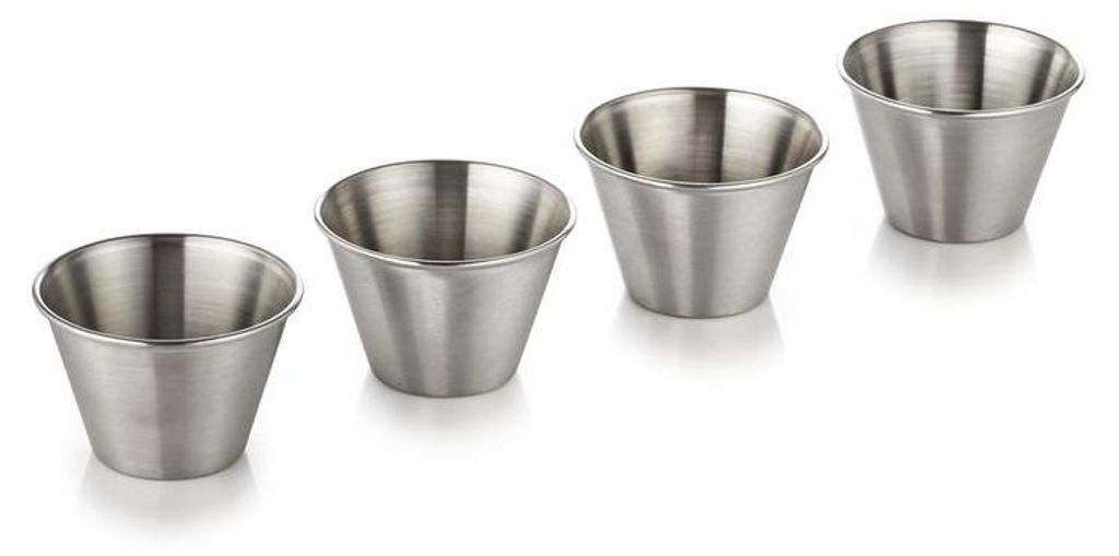 Dipschale Set, 80 ml, Ø 7 cm, Set á 4 Stück, Produktbild 