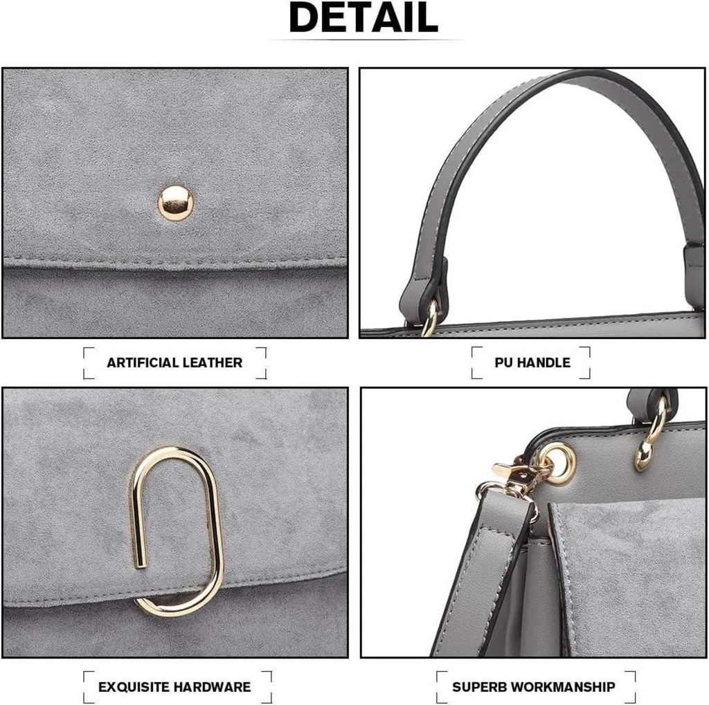 Miss Lulu Borsa Tracolla Donna Piccola e Pratica | Offerta Esclusiva - 5