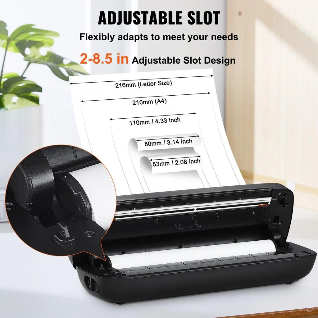 Mini Imprimante Sans Fil 2600 mAh - Solution Sans Encre Pour Documents