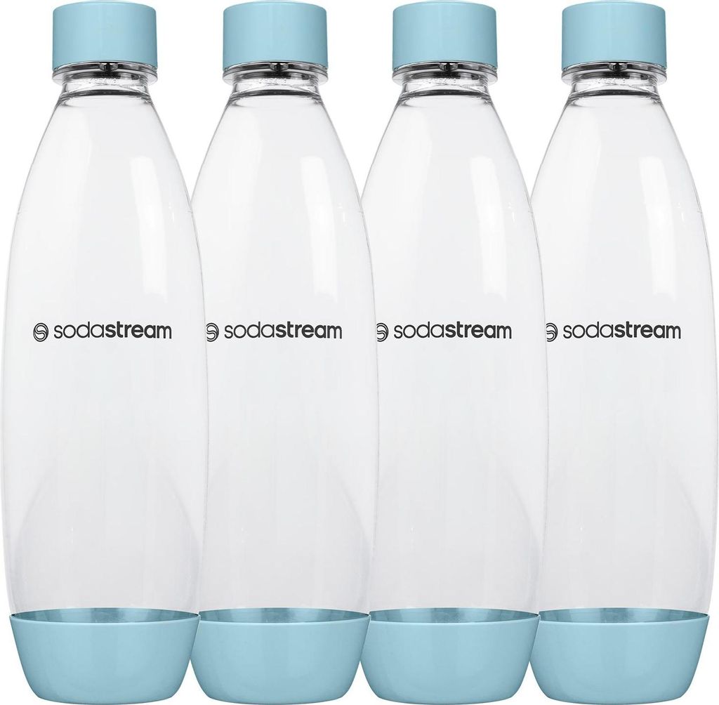 SodaStream Fresh Blue Flaschen 4 Stück Spülmaschinenfest Produktbild 