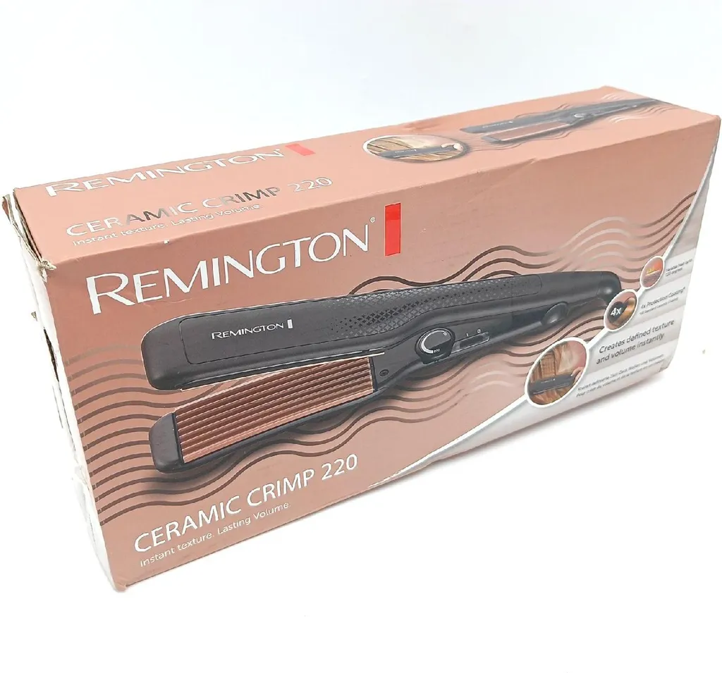 Fer à gaufrer Remington S3580 Ceramic Crimp 220 pour cheveux texturés - 6