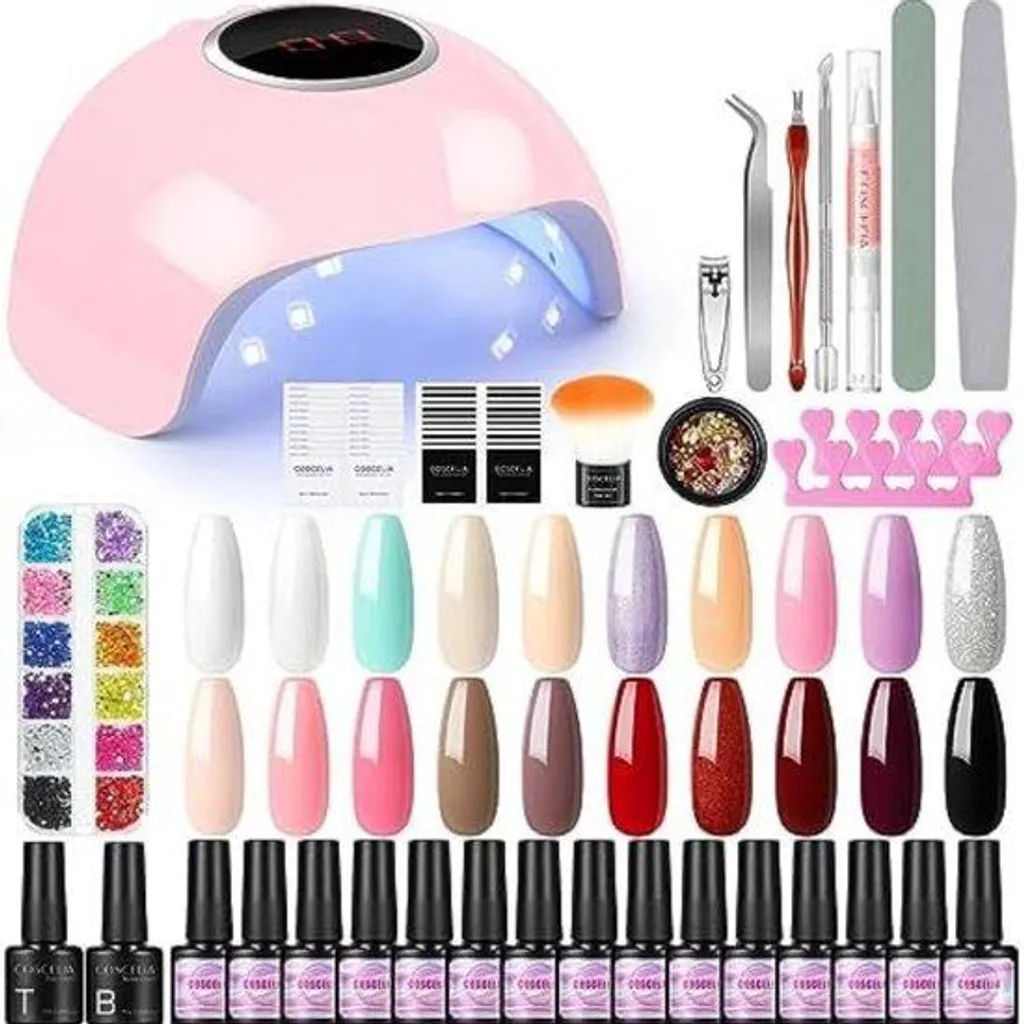 Fini le Vernis Écaillé : Kit Ongles Gel avec Lampe UV pour Tenue 3 Semaines
