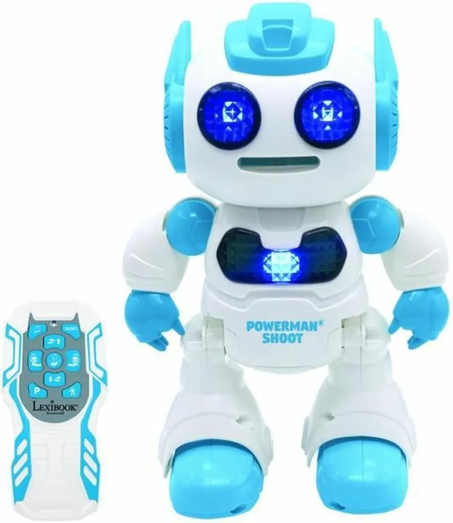 Jouet Robot Interactif Powerman Shoot Lexibook avec Télécommande Infrarouge