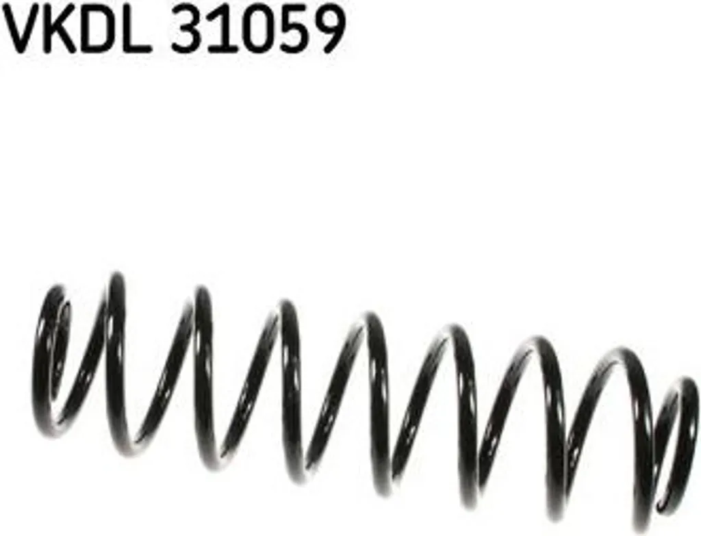 Ressort de suspension arrière SKF VKDL 31059 haute résistance Fabia
