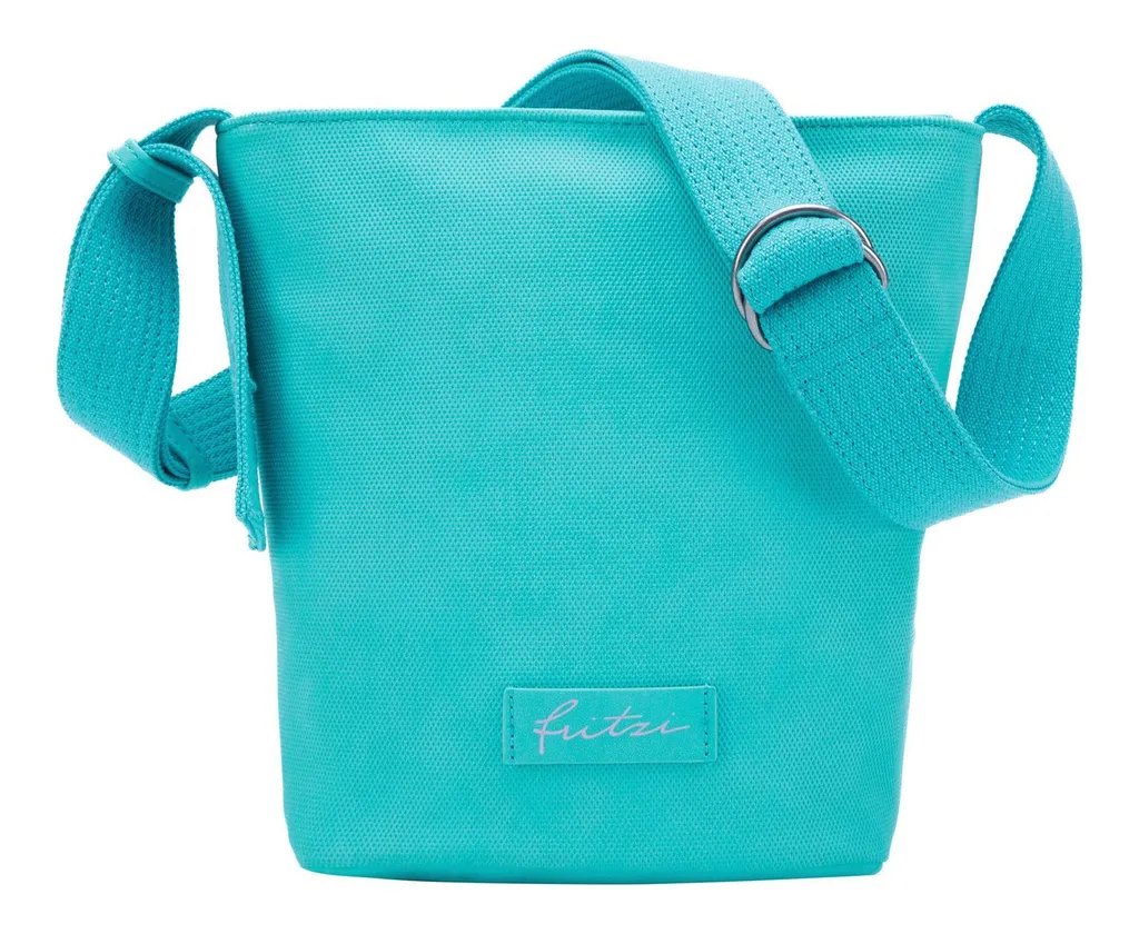 Sac bandoulière sécurisé turquoise Sumo02 pour ranger l'essentiel