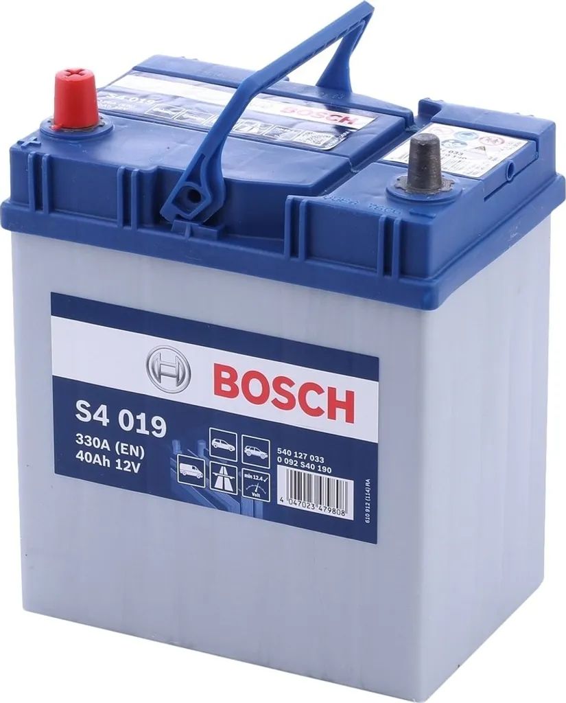 Batteria 12V 40Ah 330A Bosch S4019 | Ideale per Insight e Yaris P13