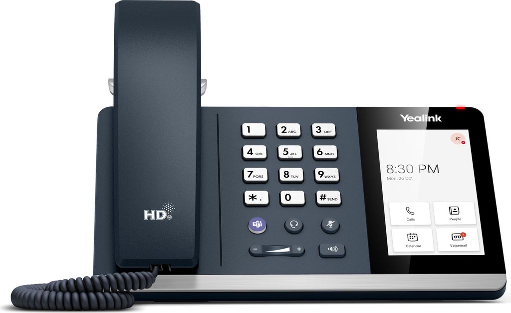 Yealink MP54 E2 - VoIP-Telefon - mit Bluetooth-Schnittstelle - Classic Gray (1301215)