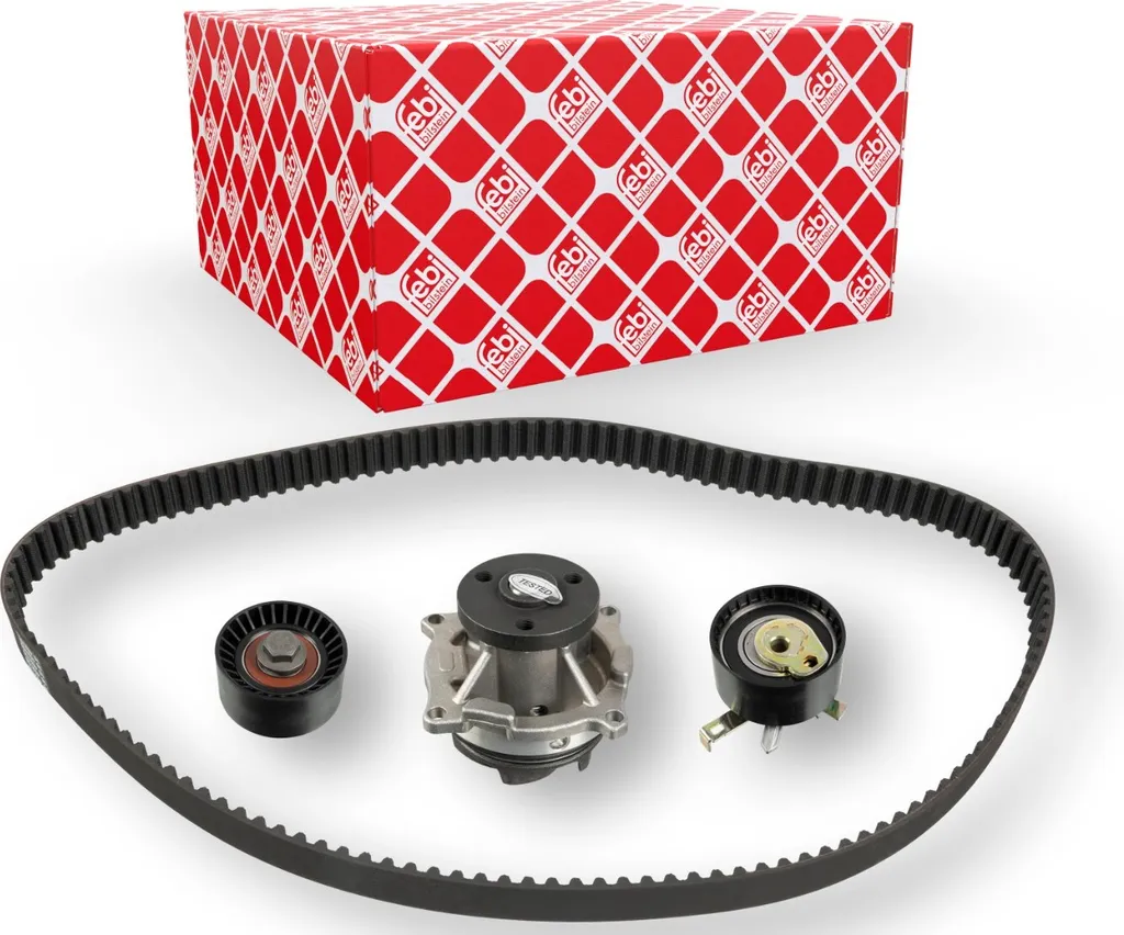 Pack Révision Distribution Ford Focus et Transit : Courroie + Pompe Febi