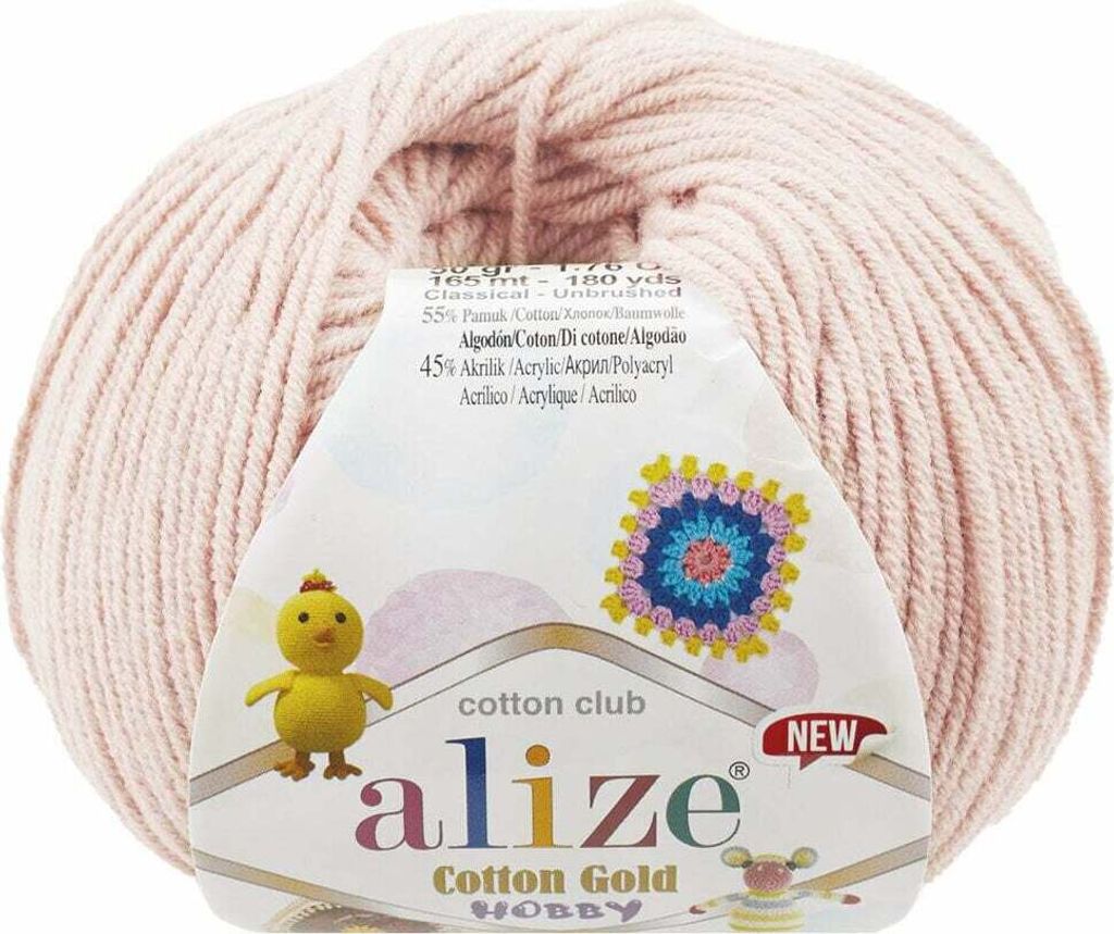 Alize Baumwolle Gold Hobby New 382 Strickgarn Produktbild 