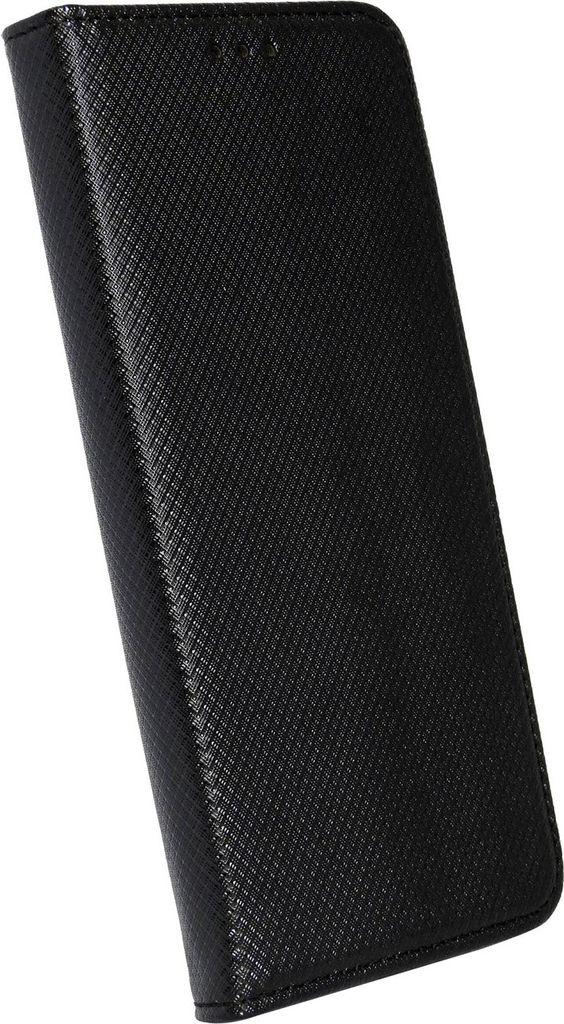 cofi1453 Elegante Buch-Tasche Hülle Smart Magnet kompatibel mit MOTOROLA MOTO G10 Leder Optik Wallet Book-Style Cover Schale in Schwarz