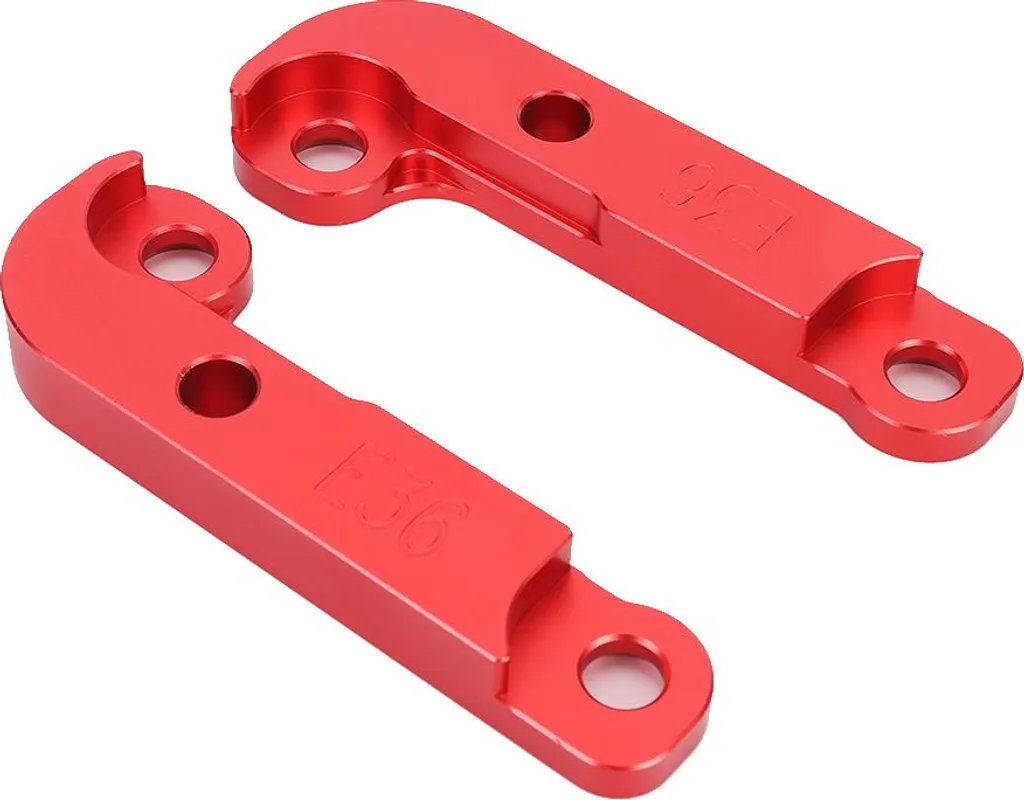 Solution Angle de Braquage Limité E36 M3 : Adaptateur de Dérive Rouge - 3