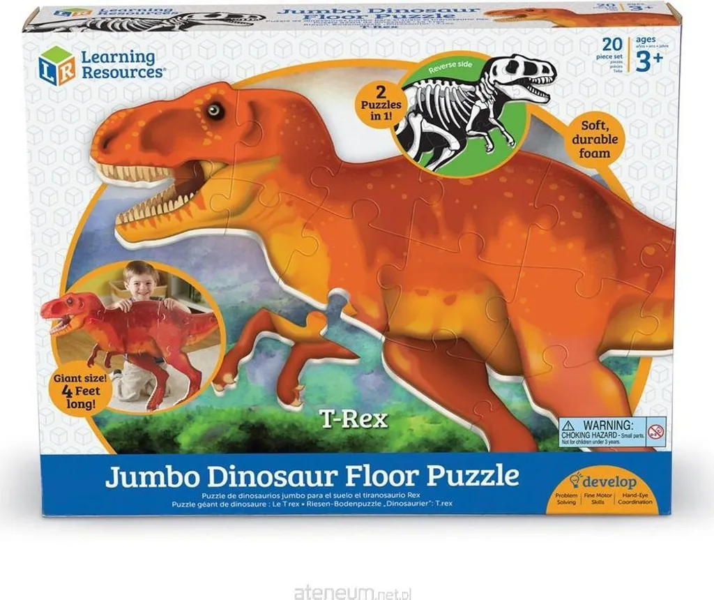 Puzzle de Sol Mousse T-Rex : Protégez vos Sols et Amusez vos Enfants