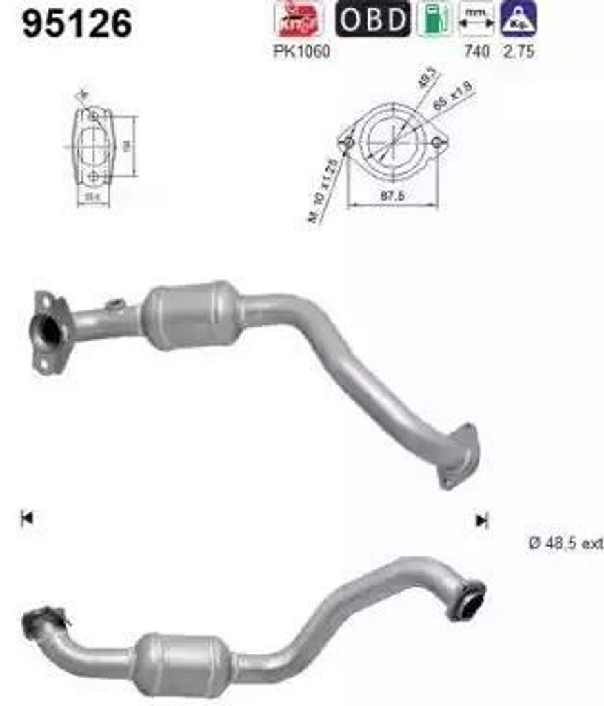 VEGAZ Katalysator Kat für TOYOTA AURIS (NRE15, ZZE15, ADE15, ZRE15, NDE15) Euro 5 TK-898