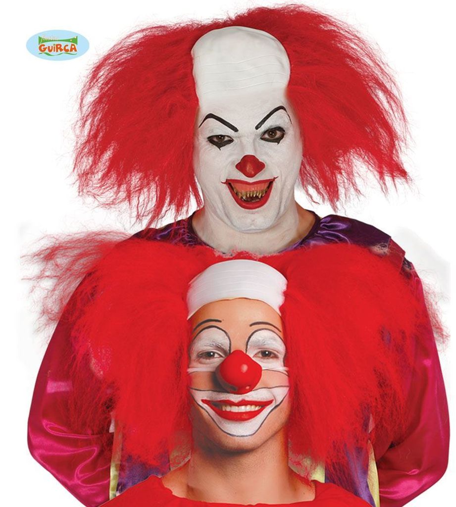 Clown Halloween Party Costume Accessorio Parrucca Colorata Immagine del prodotto 