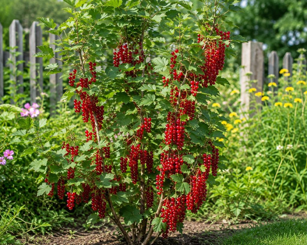 Rote Johannisbeere Jonkheer van Tets 30–35 cm – Ribes Produktbild  KI-generiertes Bild