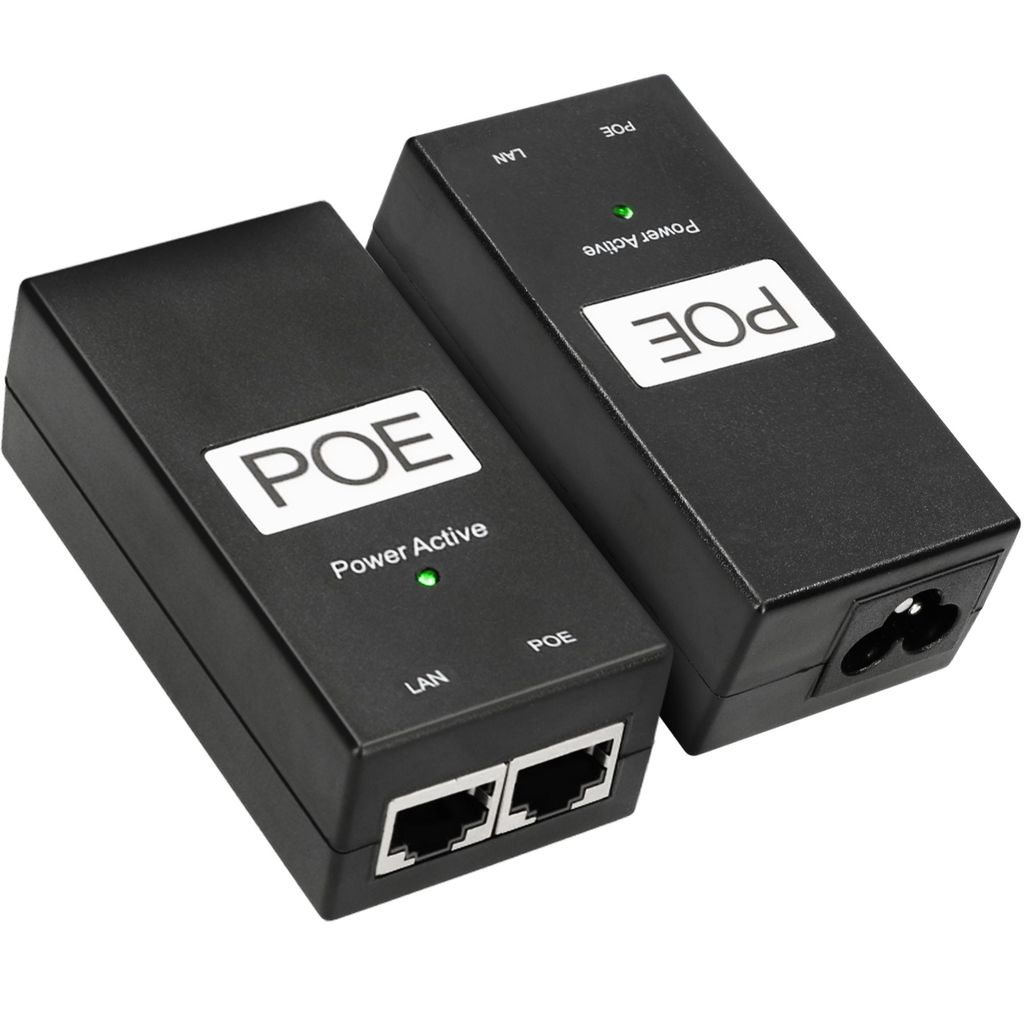 Extralink POE-24-24W, PoE napájecí zdroj, 24V, 1A, 24W, Obrázek produktu 