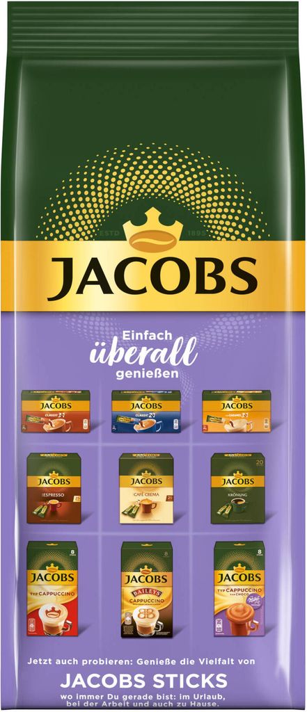 JACOBS Typ Cappuccino Choco Vanille mit Milka 12 x 500 g Produktbild 3