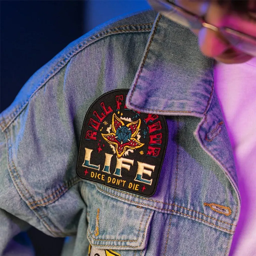 Écusson brodé Stranger Things 3 patch thermocollant rétro haute qualité - 4