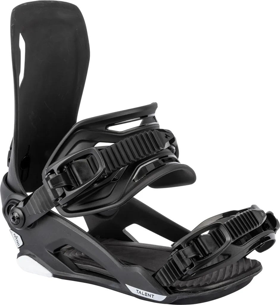 Fixation de snowboard Nitro anti points de pression taille S noir