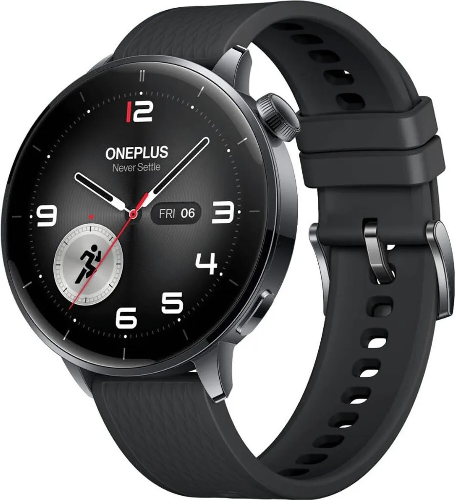 OnePlus Watch 3 Noir Montre Sport Connectée pour iPhone et Android 4G