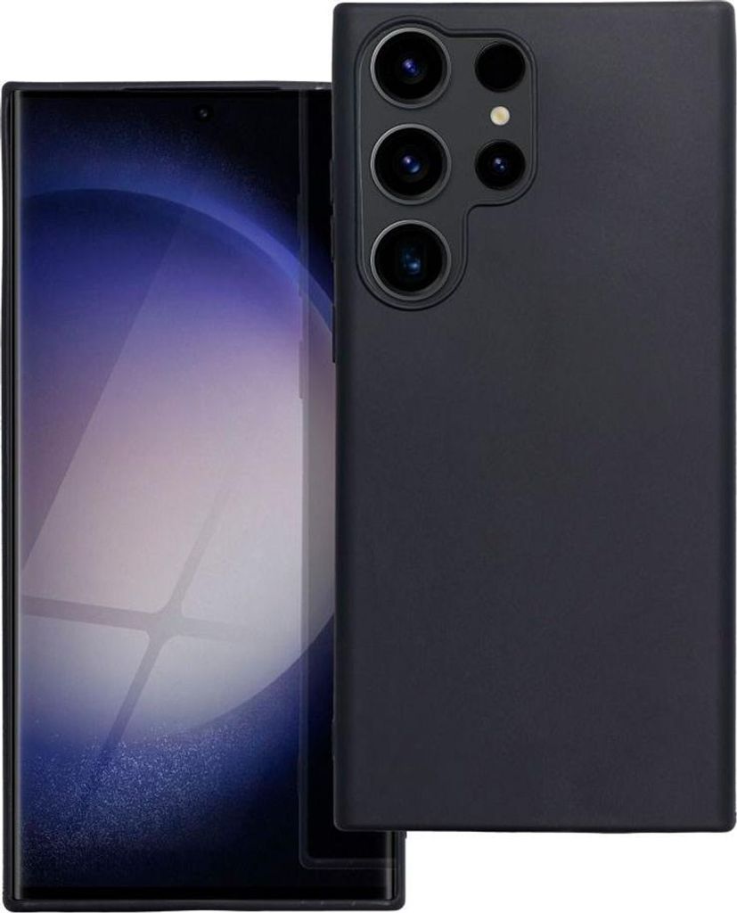 MATT Handyhülle passend für SAMSUNG S23 Ultra schwarz