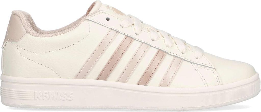 K-Swiss Court Tiebreak II Snow White/Crystal Gray/Rose Dust Größe EU 39,5