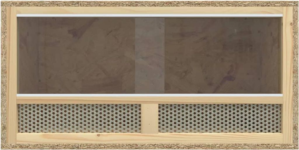 vidaXL Terárium ze dřeva 60x30x30 cm Obrázek produktu 