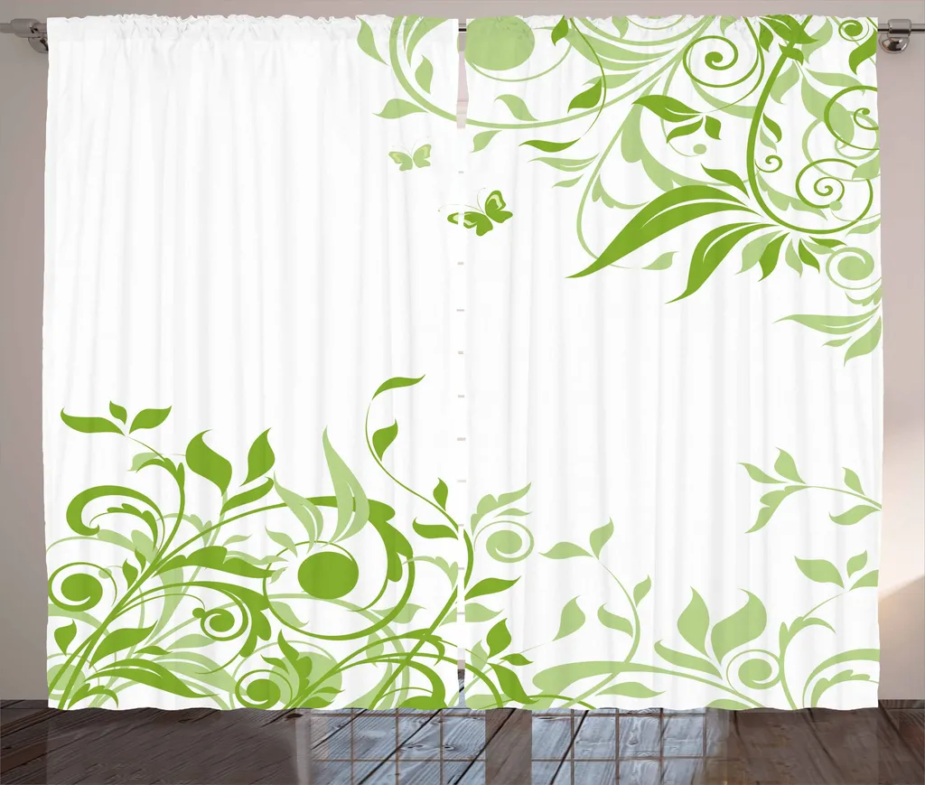 Tenda 280x175 cm ABAKUHAUS Verde Lime: Tessuto Tecnico e Ganci Inclusi