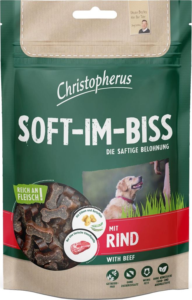 Christopherus 125gx12 Soft-Im-Biss Rind Obrázok produktu 