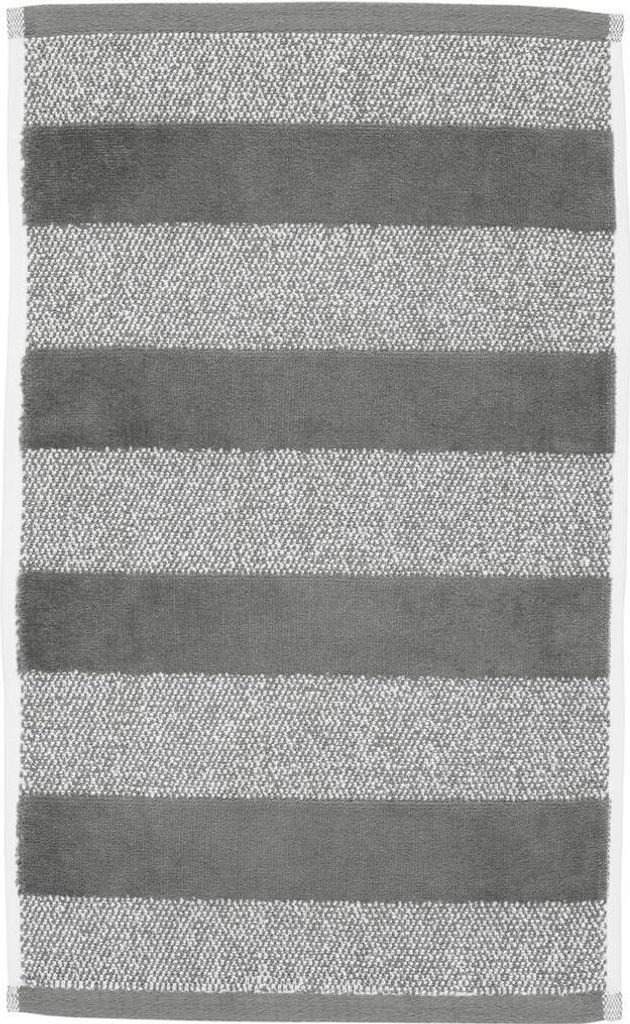 Beddinghouse Gästehandtuch Sheer Stripe_Anthracite_UV_UV_30x50 30 x 50 cm 1 Gästehandtuch
