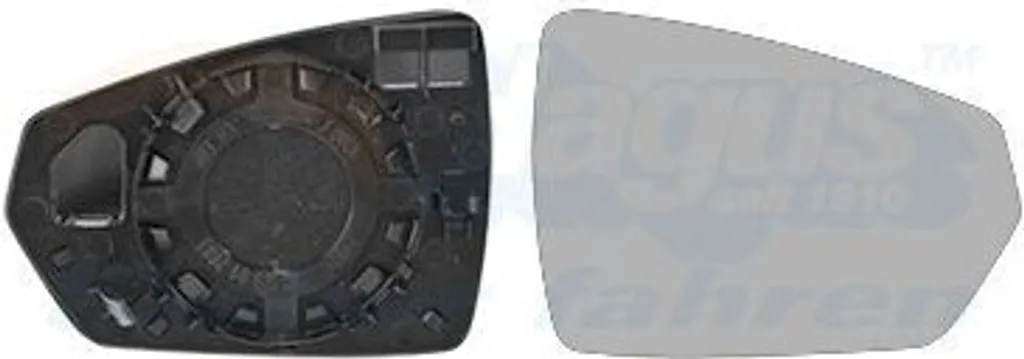 Rétroviseur droit Van Wezel 5751832 pour VW Polo AW1 BZ1 miroir convexe