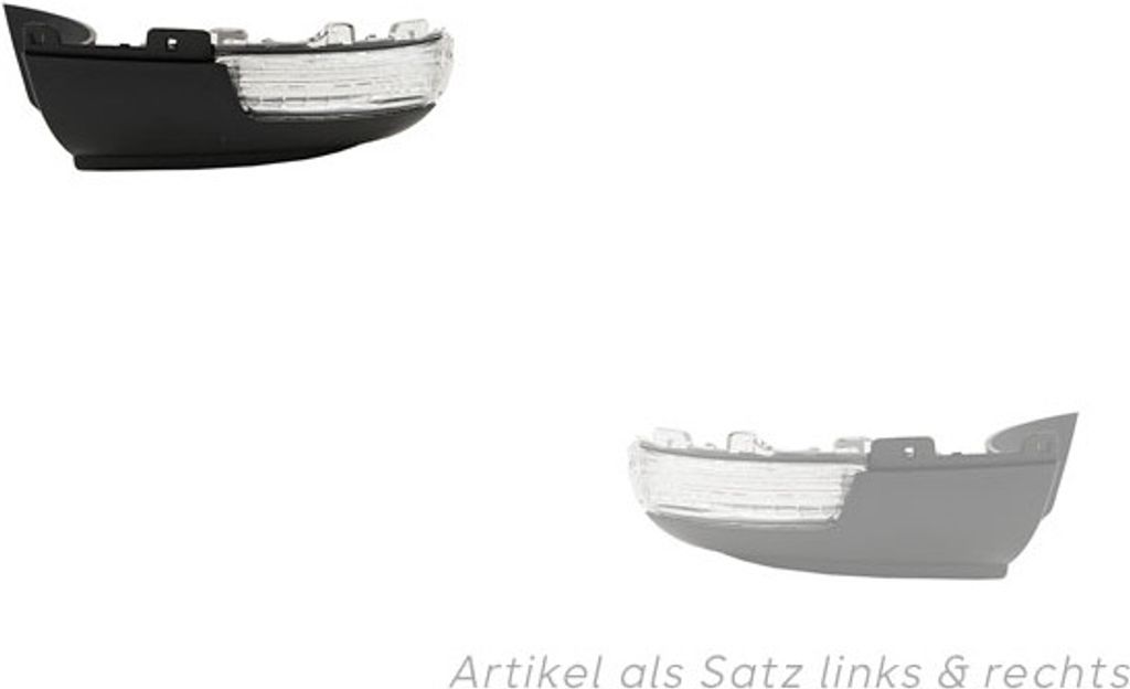 LED-Spiegelblinker passend für VW Tiguan (5N) 09/07- Set Produktbild 
