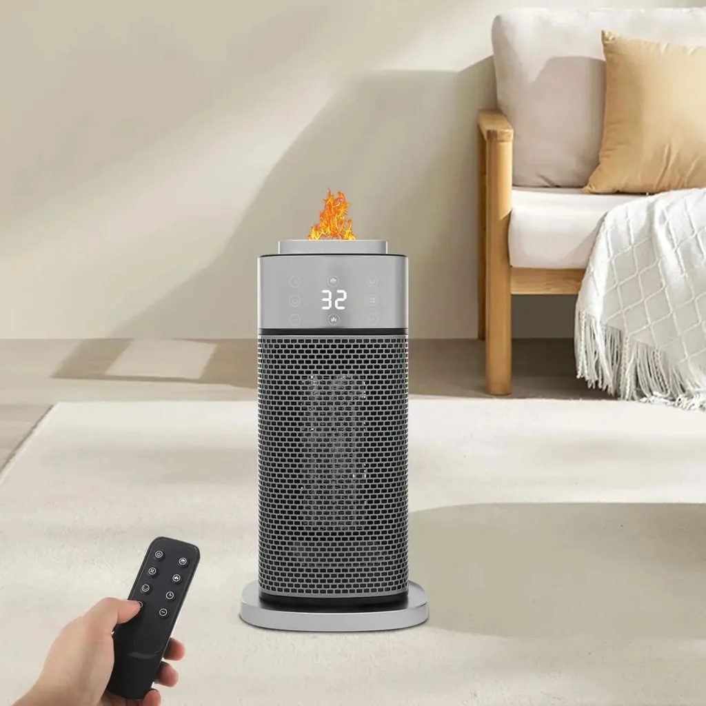 Radiateur électrique anti-air sec 2000W avec minuterie et chauffe rapide