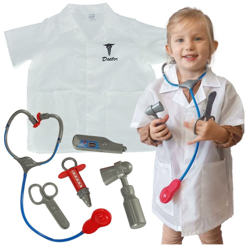 Súprava karnevalových kostýmov doktor 3-8 rokov Obrázok produktu 