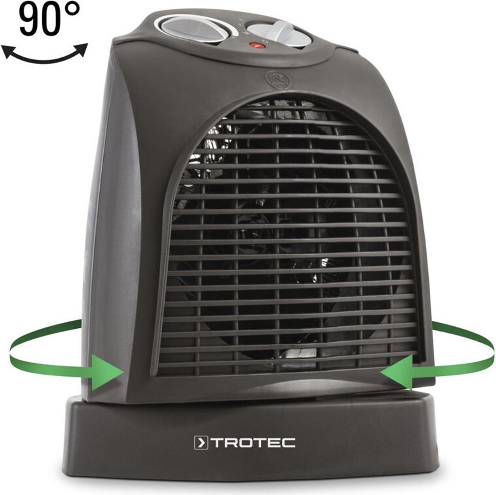 TROTEC Heizlüfter TFH 22 E in der Trendfarbe Mocca mit Produktbild 5