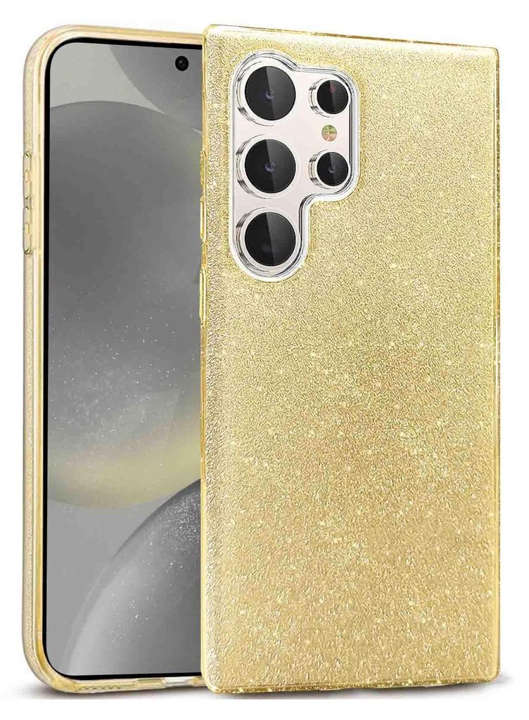 Handy Case für Samsung Galaxy S25 Ultra Hülle Glitzer Cover Produktbild 