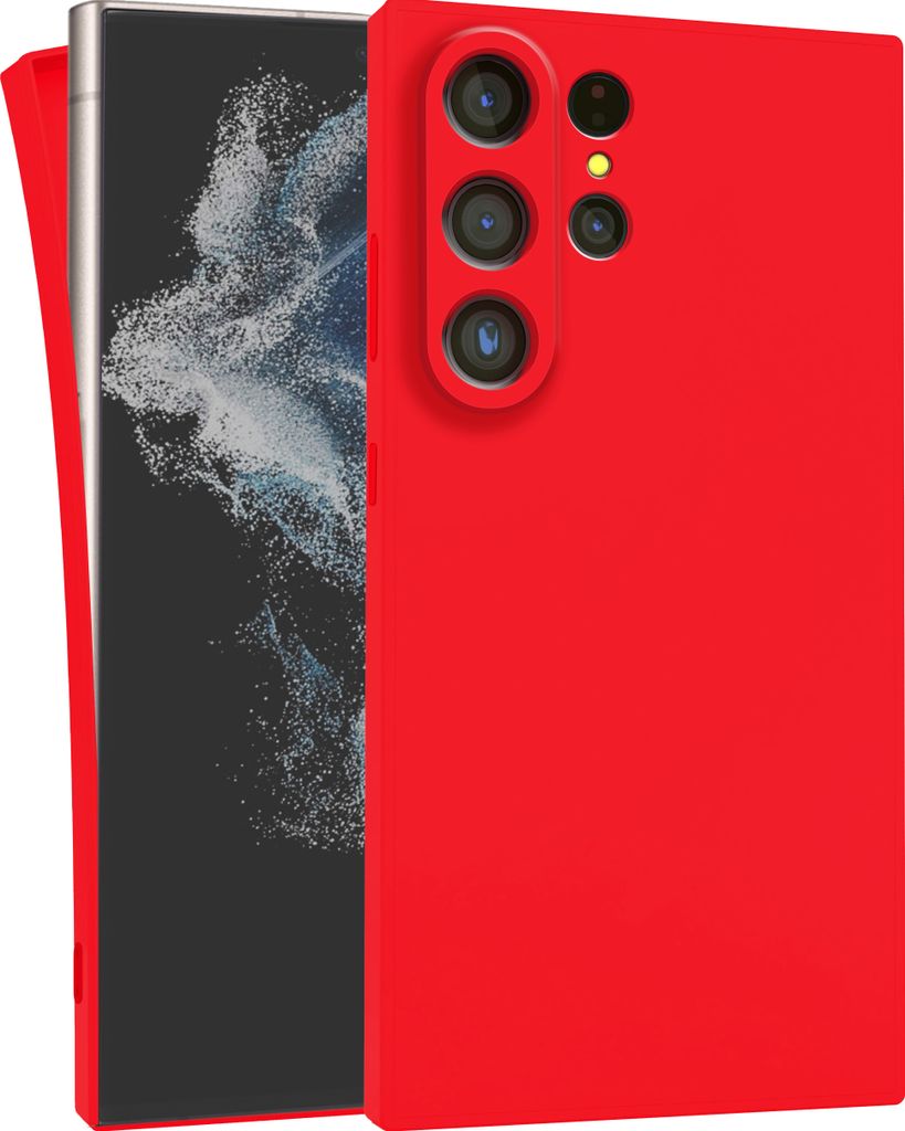 MyGadget Silikon Hülle Kompatibel mit Samsung Galaxy S23 Ultra - robuste Schutzhülle TPU Case Slim Silikonhülle - Back Cover Kratzfest Handyhül...