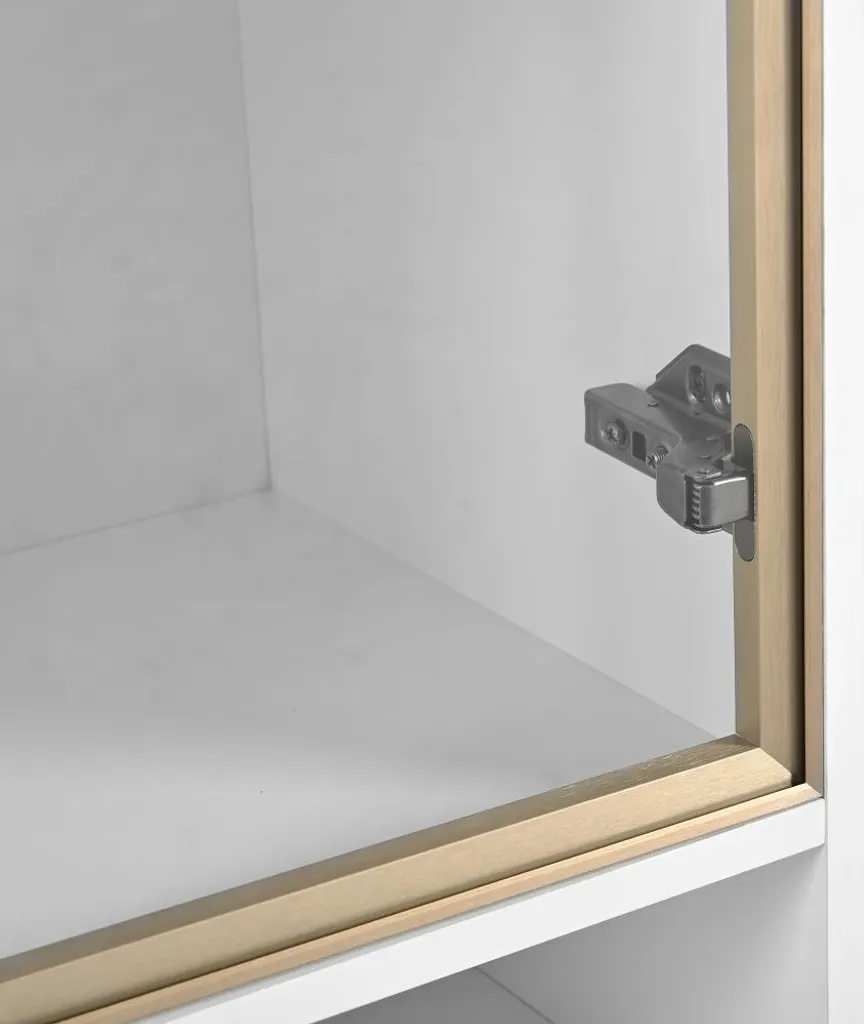 Armoire de salon moderne 180cm, solution de rangement avec son et LED - 11