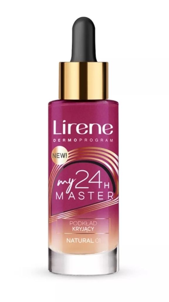 Lirene Fluid My Master Podkład kryjący Natural 01, 30 ml