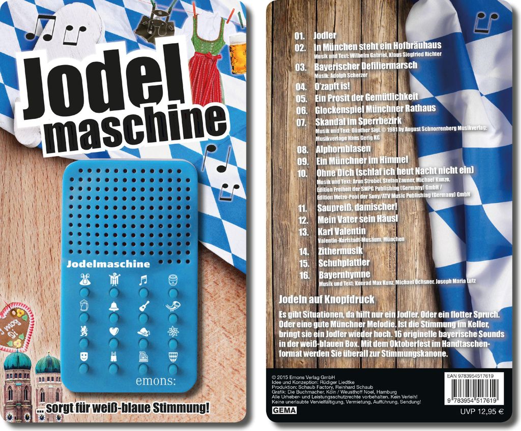 Jodelmaschine Produktbild 