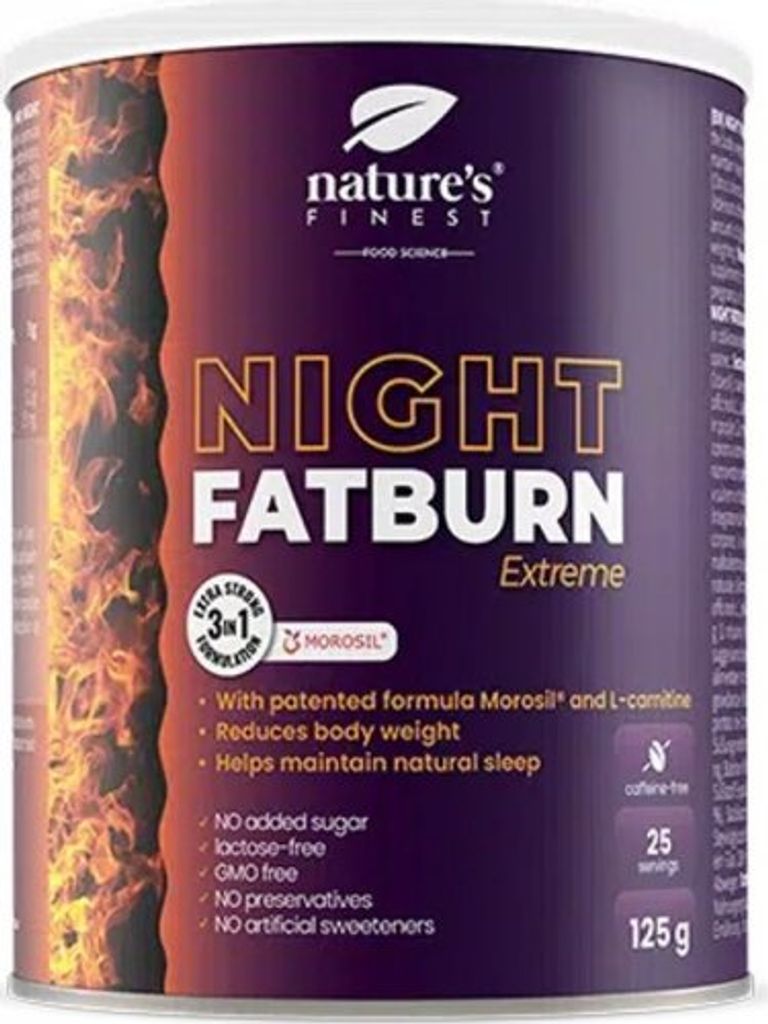 Night FatBurn - Morosil, L-Carnitina, Valeriana, Vitis Immagine del prodotto 