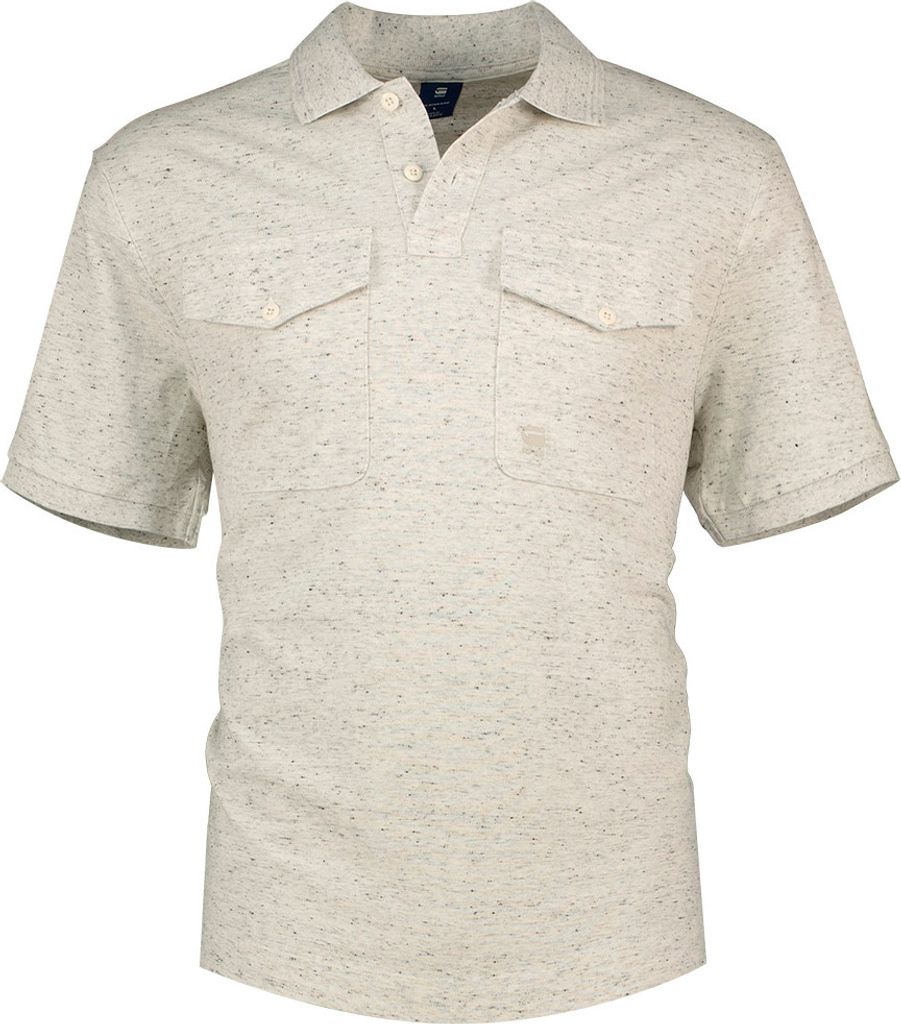 G-star Dunda Pocket Kurzarm-poloshirt Weiß L Mann Weiß L
